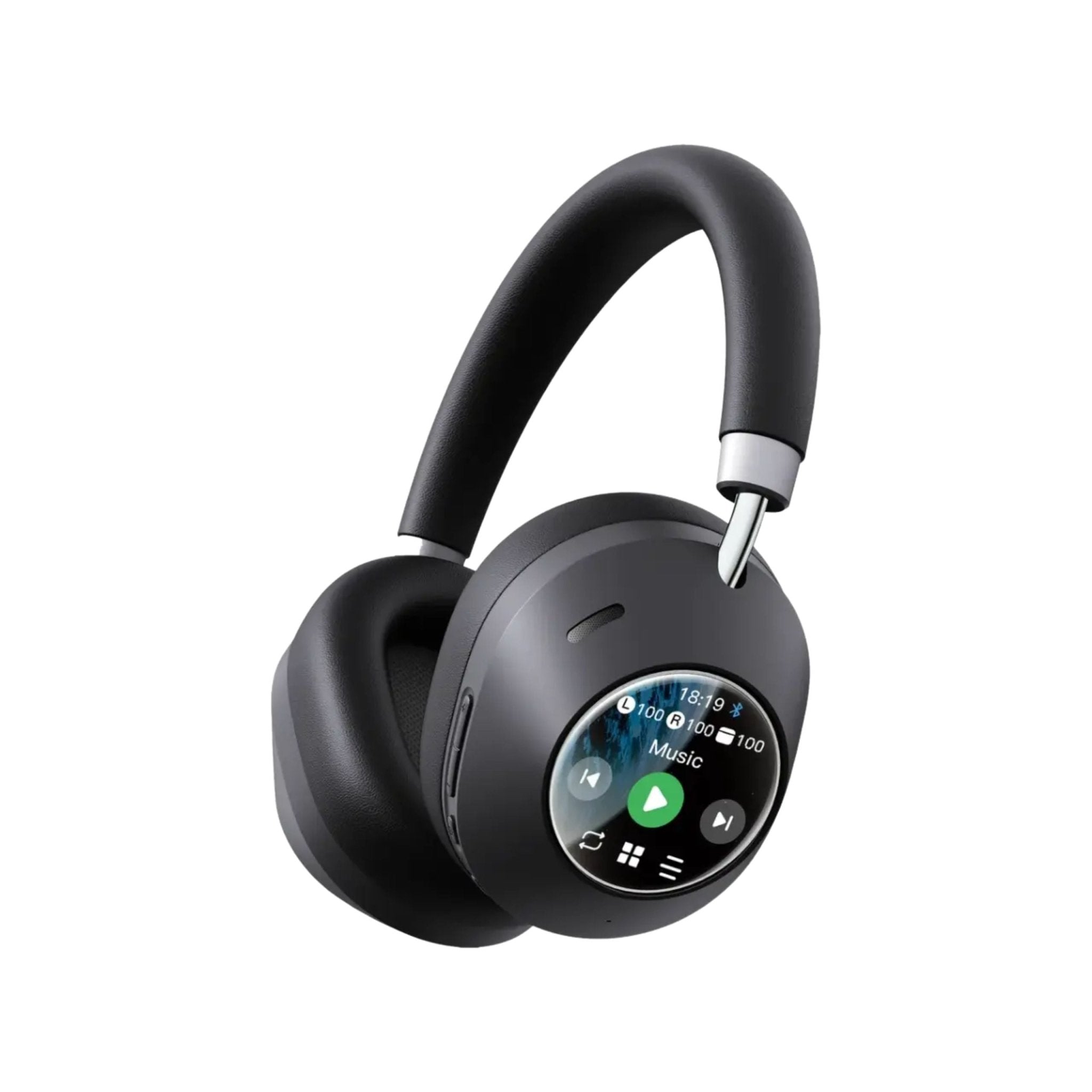 Green Lion Lorenza Hybrid ANC Headphones - Black - STOORE.AE | ستور الامارات